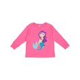 thumbnail image 1 of Inktastic Mermaid Girls Long Sleeve Toddler T-Shirt, 1 of 5