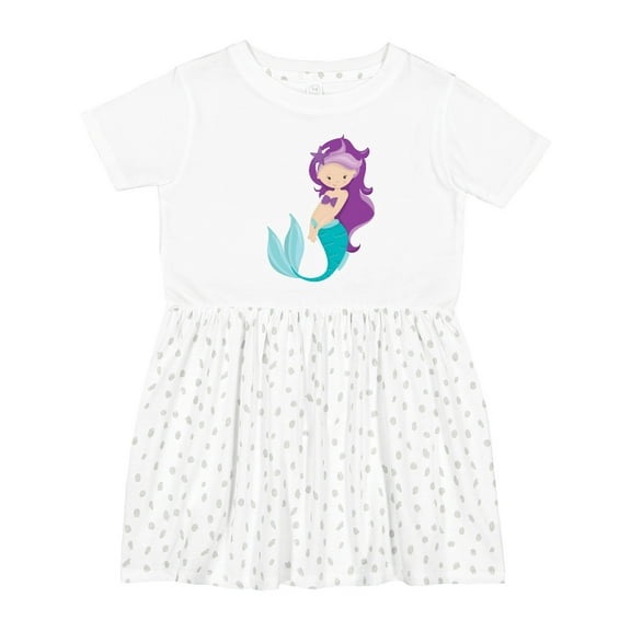 Inktastic Mermaid Girls Toddler Dress