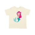 thumbnail image 1 of Inktastic Mermaid Girls Toddler T-Shirt, 1 of 5