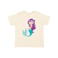 thumbnail image 1 of Inktastic Mermaid Girls Toddler T-Shirt, 1 of 5