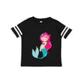 thumbnail image 1 of Inktastic Mermaid Girls Toddler T-Shirt, 1 of 5