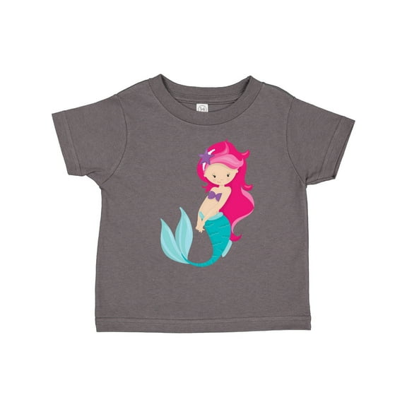 Inktastic Mermaid Girls Toddler T-Shirt