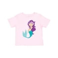 thumbnail image 1 of Inktastic Mermaid Girls Toddler T-Shirt, 1 of 5