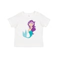 thumbnail image 1 of Inktastic Mermaid Girls Toddler T-Shirt, 1 of 5