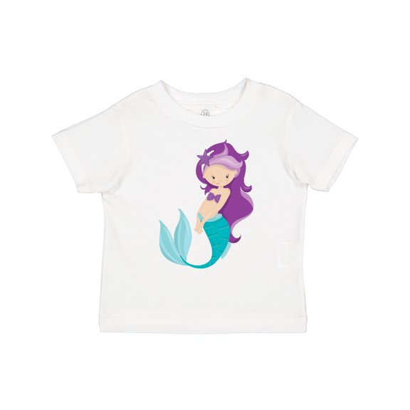 Inktastic Mermaid Girls Toddler T-Shirt