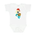 thumbnail image 1 of Inktastic Mermaid Pirate Boys or Girls Baby Bodysuit, 1 of 5