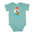 thumbnail image 1 of Inktastic Mermaid Pirate Boys or Girls Baby Bodysuit, 1 of 5
