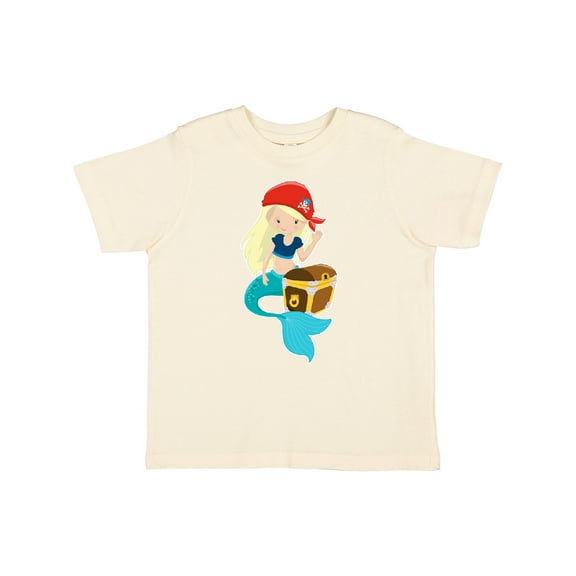Inktastic Mermaid Pirate Boys or Girls Toddler T-Shirt