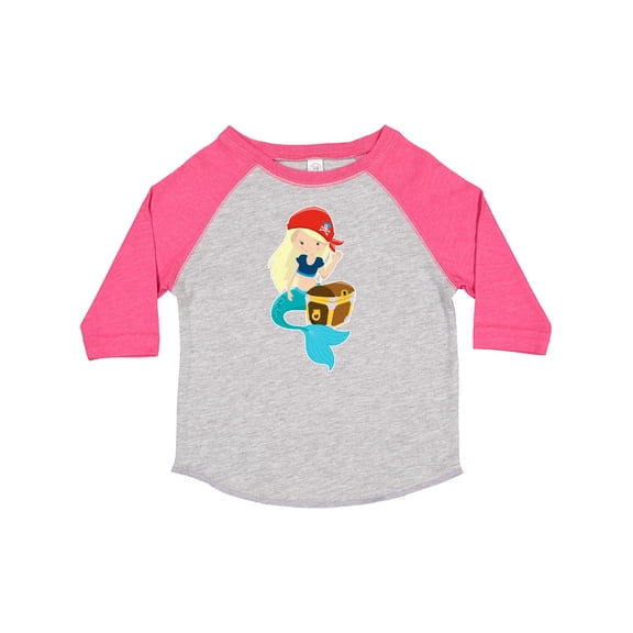 Inktastic Mermaid Pirate Boys or Girls Toddler T-Shirt