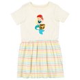 thumbnail image 1 of Inktastic Mermaid Pirate Girls Toddler Dress, 1 of 5