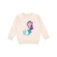 thumbnail image 1 of Inktastic Mermaid Toddler Sweatshirt, 1 of 4