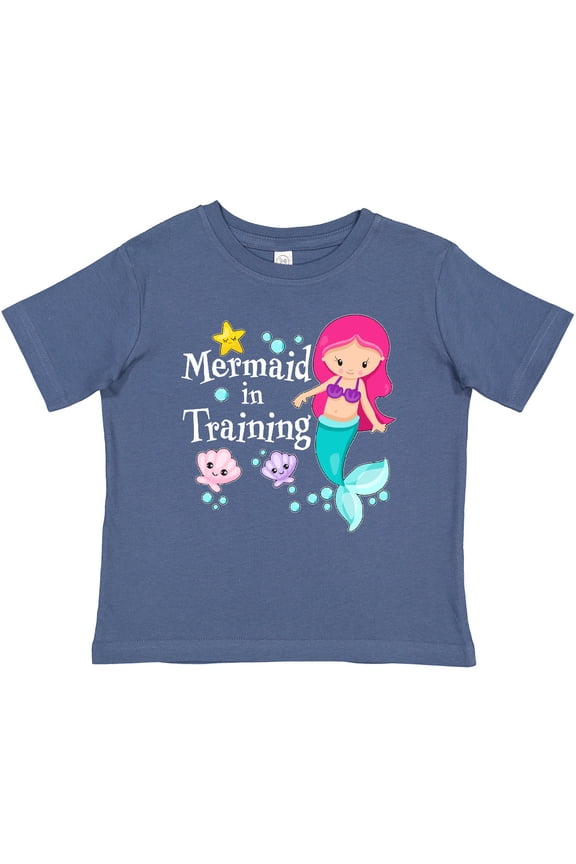 Mermaid in Training Girls Baby T-Shirt