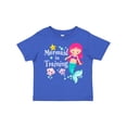 thumbnail image 1 of Inktastic Mermaid in Training Girls Toddler T-Shirt, 1 of 5