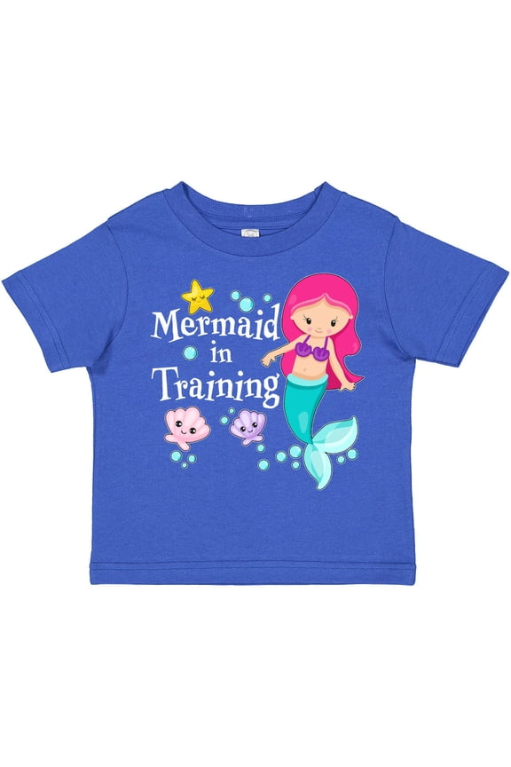 Mermaid in Training Girls Toddler T-Shirt