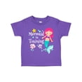 thumbnail image 1 of Inktastic Mermaid in Training Girls Toddler T-Shirt, 1 of 5