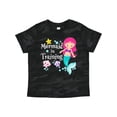 thumbnail image 1 of Inktastic Mermaid in Training Girls Toddler T-Shirt, 1 of 5