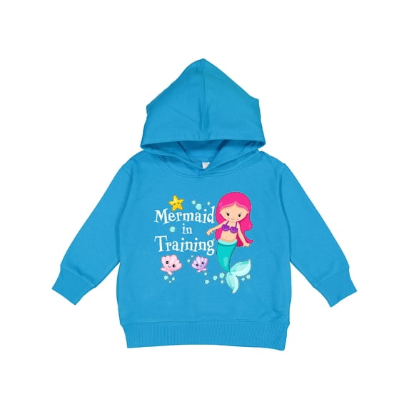 Inktastic Mermaid in Training Toddler Hoodie
