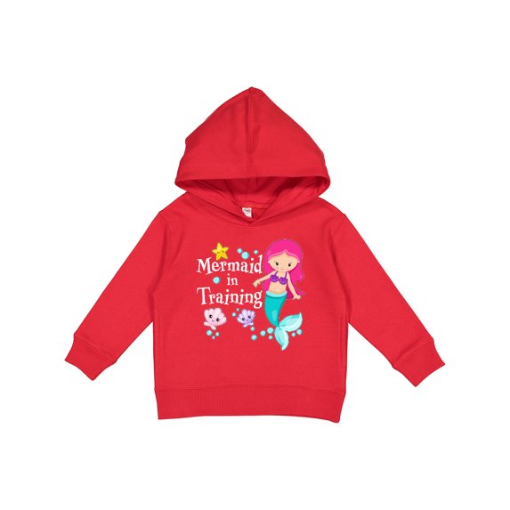 Inktastic Mermaid in Training Toddler Hoodie