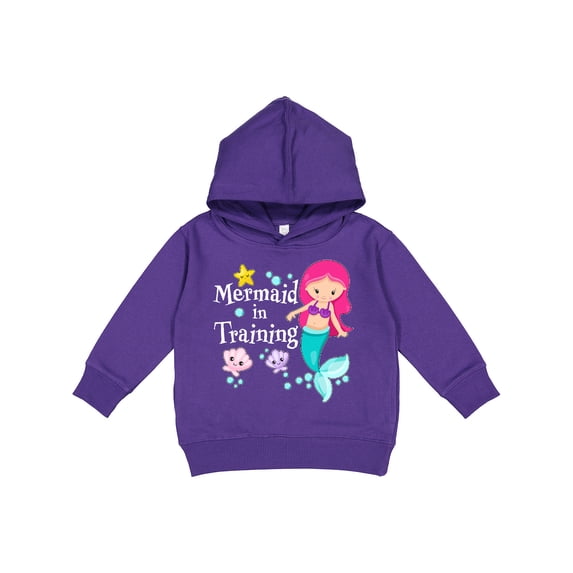 Inktastic Mermaid in Training Toddler Hoodie