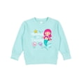 thumbnail image 1 of Inktastic Mermaid in Training Toddler Sweatshirt, 1 of 4