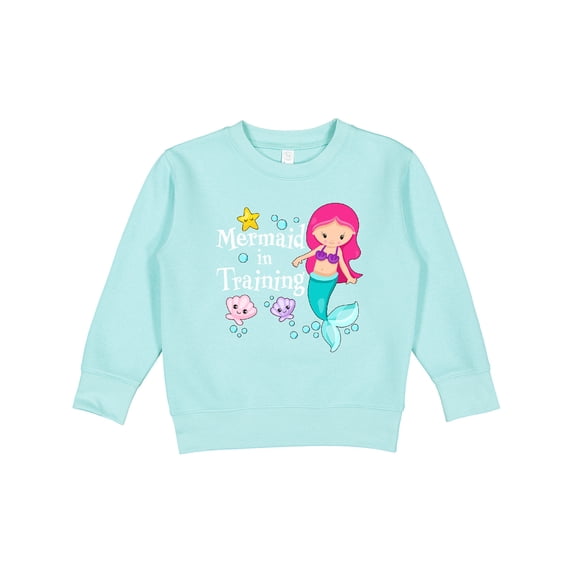 Inktastic Mermaid in Training Toddler Sweatshirt