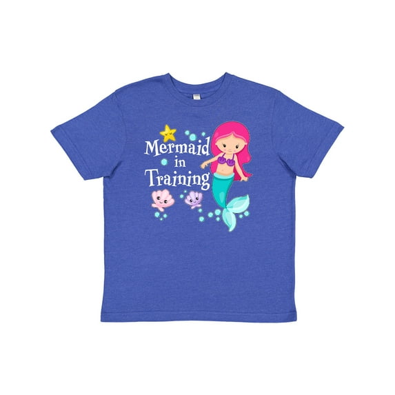 Inktastic Mermaid in Training Youth T-Shirt