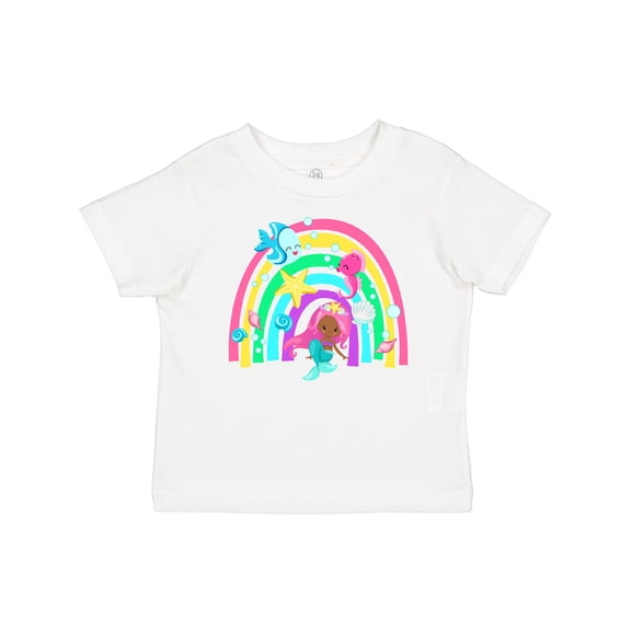 Inktastic Mermaid with Rainbow Boys or Girls Baby T-Shirt