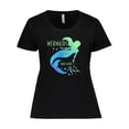 thumbnail image 1 of Inktastic Mermaids Have More Fun Women's Plus Size T-Shirt, 1 of 5