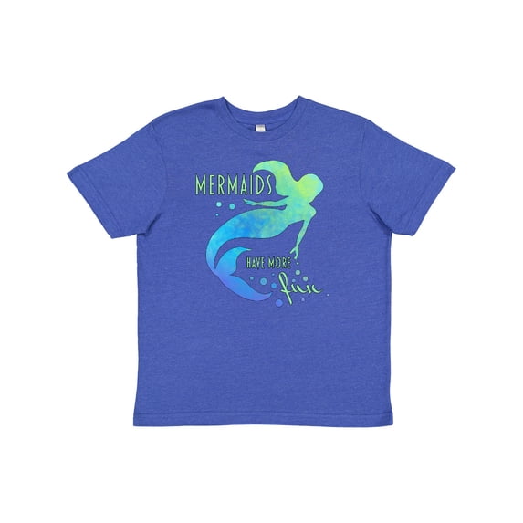 Inktastic Mermaids Have More Fun Youth T-Shirt
