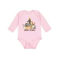 thumbnail image 1 of Inktastic Merry Catmas with Cat Tree and Yellow Star Boys or Girls Long Sleeve Baby Bodysuit, 1 of 5