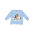 thumbnail image 1 of Inktastic Merry Catmas with Cat Tree and Yellow Star Boys or Girls Long Sleeve Toddler T-Shirt, 1 of 5