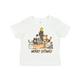 thumbnail image 1 of Inktastic Merry Catmas with Cat Tree and Yellow Star Boys or Girls Toddler T-Shirt, 1 of 5