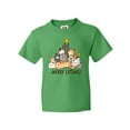 thumbnail image 1 of Inktastic Merry Catmas with Cat Tree and Yellow Star Youth T-Shirt, 1 of 5