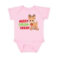 thumbnail image 1 of Inktastic Merry Chrismukkah Cute Baby Reindeer with Lights Boys or Girls Baby Bodysuit, 1 of 5