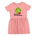 thumbnail image 1 of Inktastic Merry Chrismukkah Girls Toddler Dress, 1 of 5