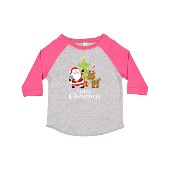 Inktastic Merry Christmas Boys or Girls Toddler T-Shirt