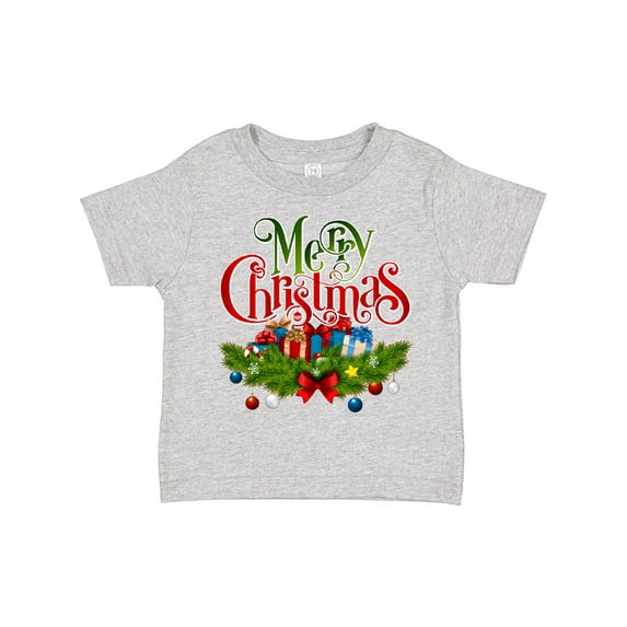 Inktastic Merry Christmas Boys or Girls Toddler T-Shirt