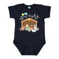 thumbnail image 1 of Inktastic Merry Christmas Cute Nativity Scene Boys or Girls Baby Bodysuit, 1 of 5