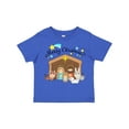 thumbnail image 1 of Inktastic Merry Christmas Cute Nativity Scene Boys or Girls Toddler T-Shirt, 1 of 5