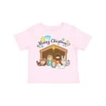 thumbnail image 1 of Inktastic Merry Christmas Cute Nativity Scene Boys or Girls Toddler T-Shirt, 1 of 5