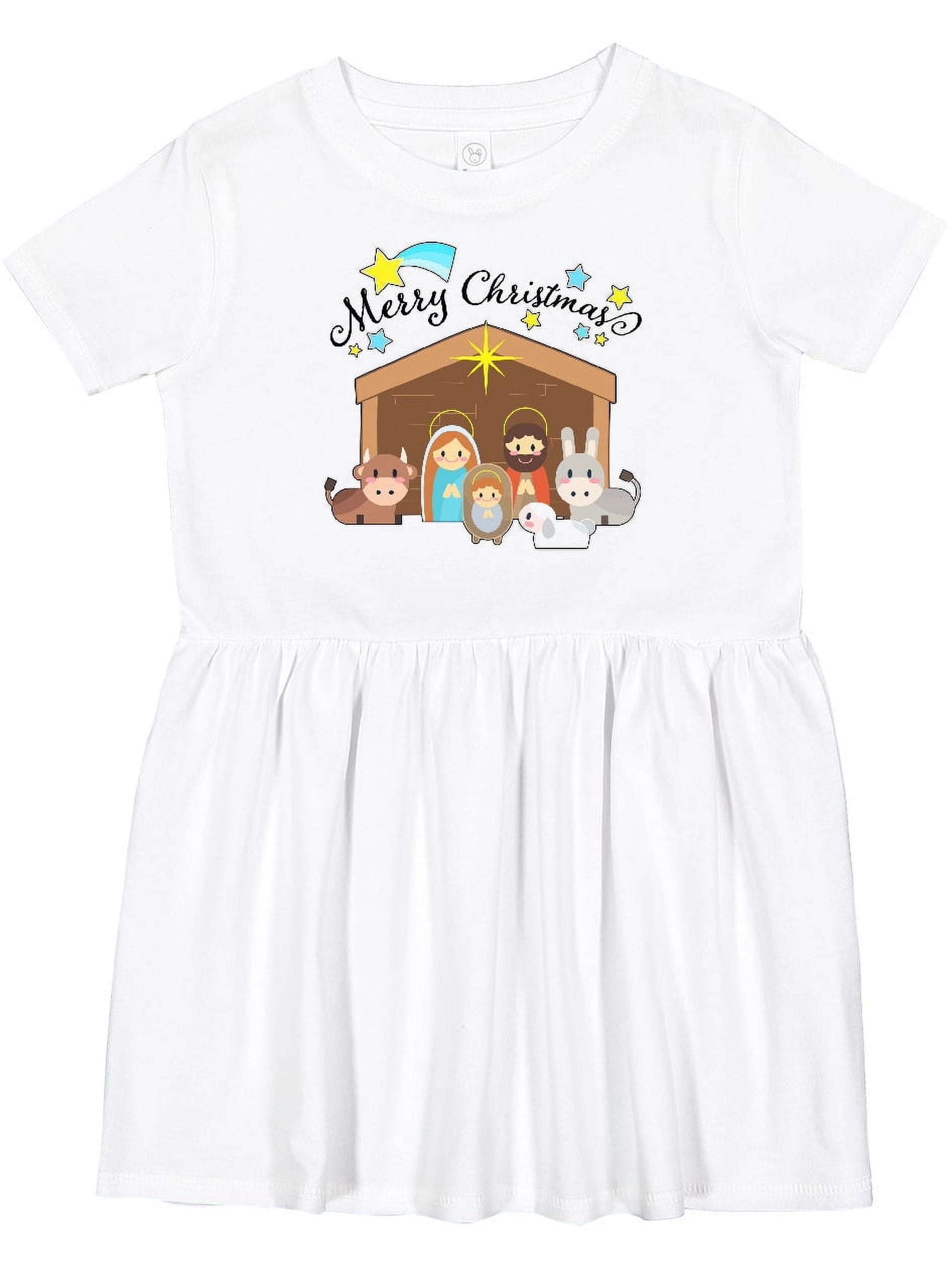 girls nativity christmas dress Amazon.com: BAKUGOU Virgin Mary Costume for Girls Kids Nativity Play Dress  Up Biblical Mary Robe Christmas Religious Costume Outfit : Clothing, Shoes  & Jewelry