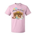 thumbnail image 1 of Inktastic Merry Christmas Cute Nativity Scene T-Shirt, 1 of 5