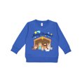 thumbnail image 1 of Inktastic Merry Christmas Cute Nativity Scene Toddler Sweatshirt, 1 of 4