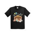 thumbnail image 1 of Inktastic Merry Christmas Cute Nativity Scene Youth T-Shirt, 1 of 5