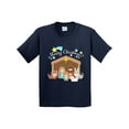 thumbnail image 1 of Inktastic Merry Christmas Cute Nativity Scene Youth T-Shirt, 1 of 5