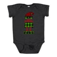 thumbnail image 1 of Inktastic Merry Christmas Elf in Red and Green Plaid Boys or Girls Baby Bodysuit, 1 of 5