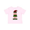 thumbnail image 1 of Inktastic Merry Christmas Elf in Red and Green Plaid Boys or Girls Toddler T-Shirt, 1 of 5