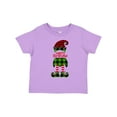 thumbnail image 1 of Inktastic Merry Christmas Elf in Red and Green Plaid Boys or Girls Toddler T-Shirt, 1 of 5