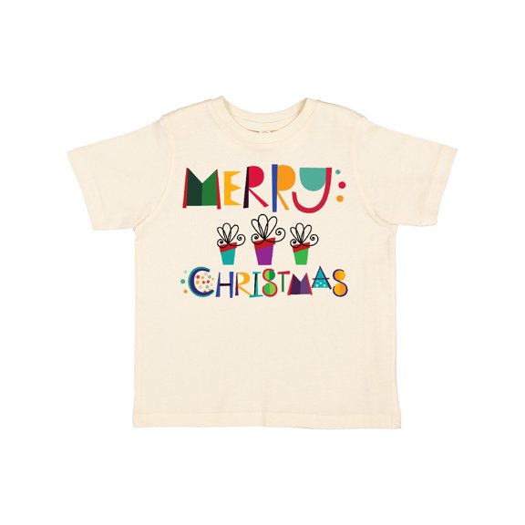 Inktastic Merry Christmas Holiday Gift Boys or Girls Toddler T-Shirt