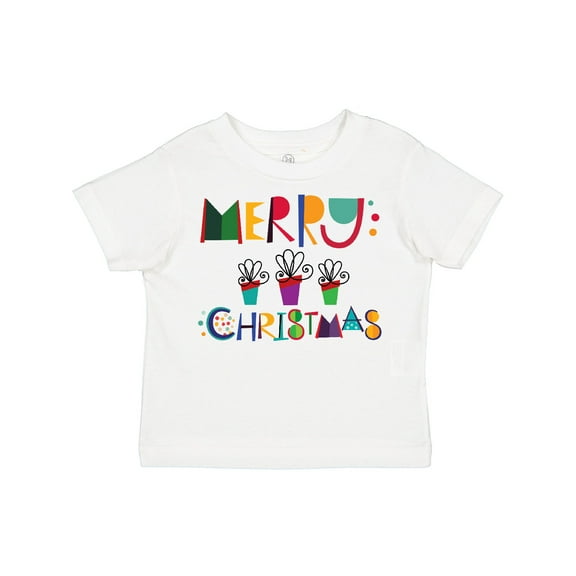 Inktastic Merry Christmas Holiday Gift Boys or Girls Toddler T-Shirt